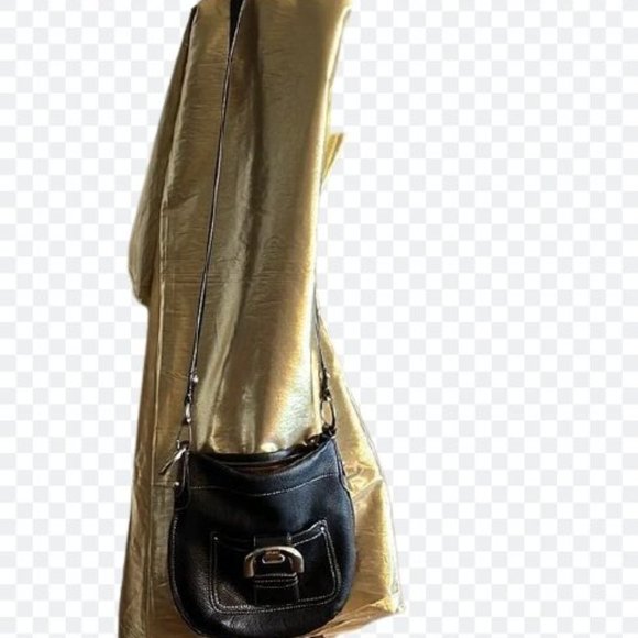 💲💵💲Lowered Price B. Makowsky Black Leather Crossbody - Picture 9 of 13